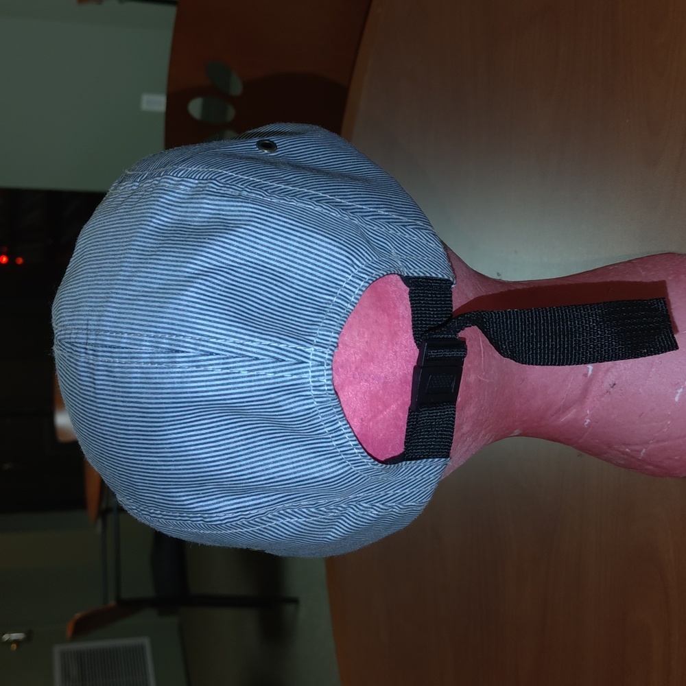 Obey 5-Panel Stitched Patch Stripes Strap-On Unis… - image 5